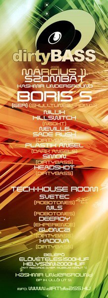 Dirtybass pres. Boris S. – Kashmir Underground (Budapest, 2006)