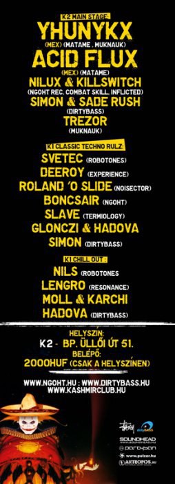 K2 presents Xtreme Mexican Massacre – Club K2 (Budapest, 2006)