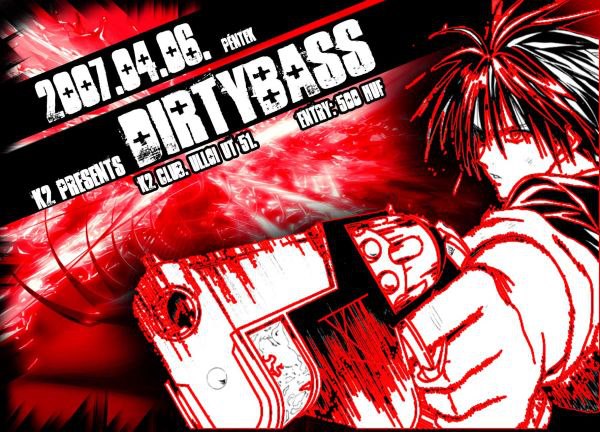 K2 presents Dirtybass flyer