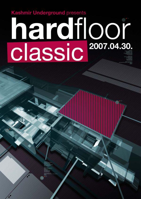 Kashmir Underground presents Hardfloor classic flyer