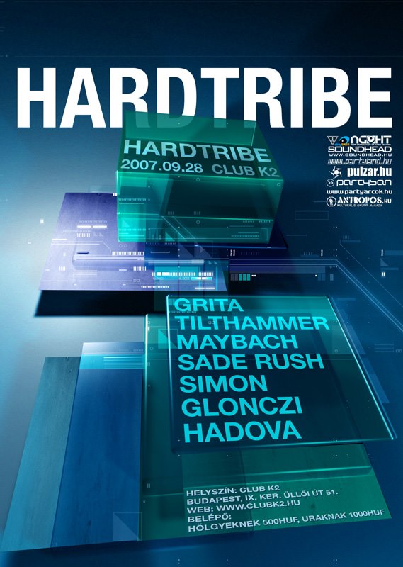 Club K2 pres. Hardtribe flyer