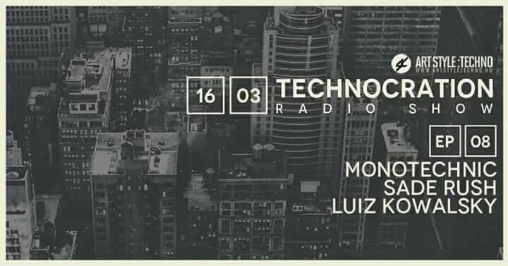 Technocration Radio Show EP 08 flyer