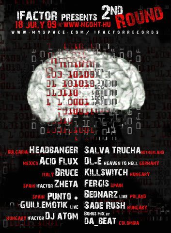 iFactor presents 2nd round podcast flyer