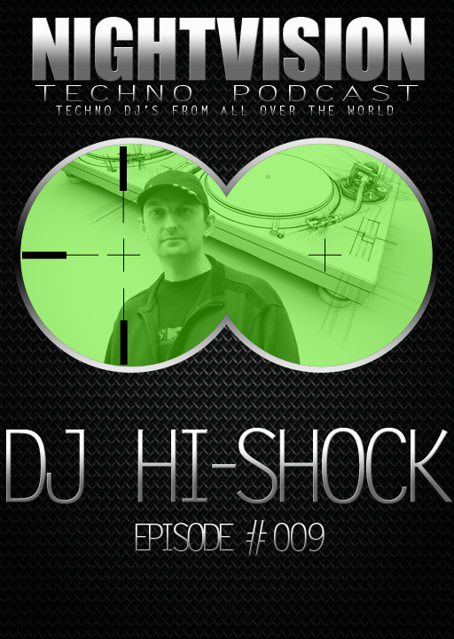 DJ Hi-Shock [AUS] - NightVision Techno Podcast 9 Pt.2 episode artwork