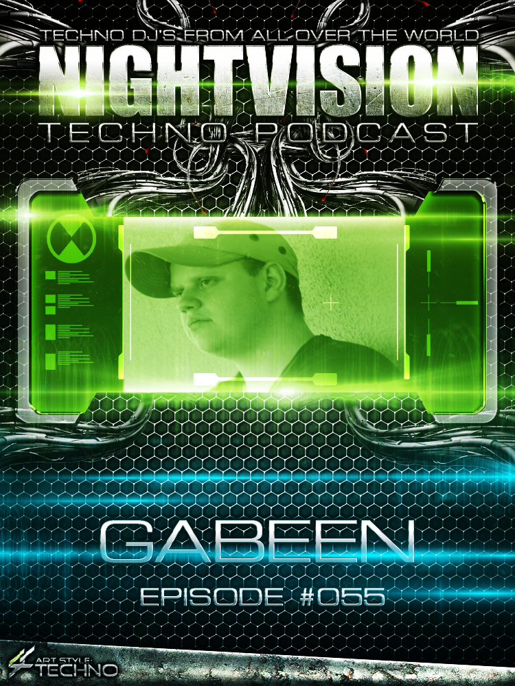 GabeeN [HU] - NightVision Techno Podcast 55 Pt.2 episode artwork