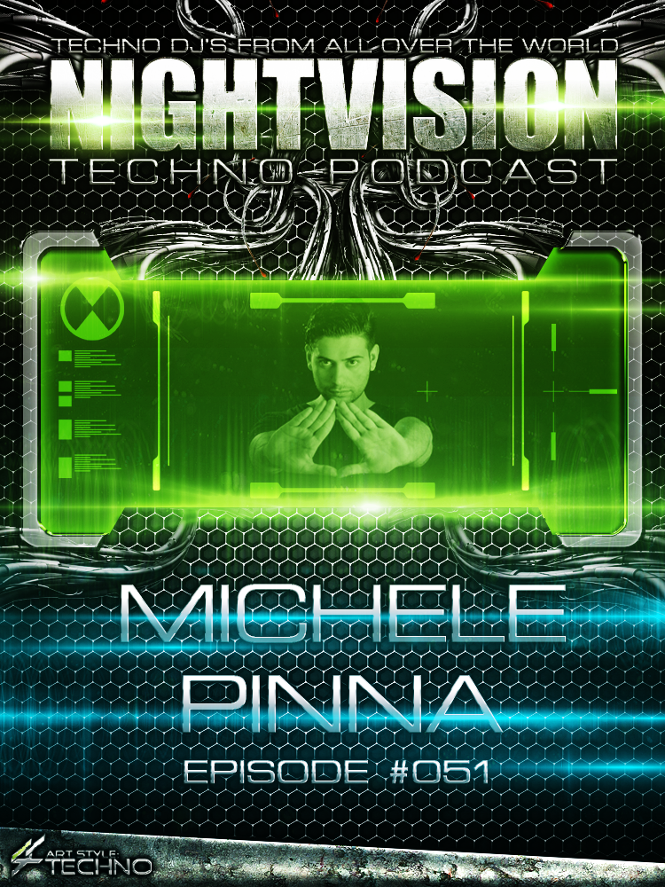 Michele Pinna [ITA] - NightVision Techno Podcast 51 Pt.3 episode artwork
