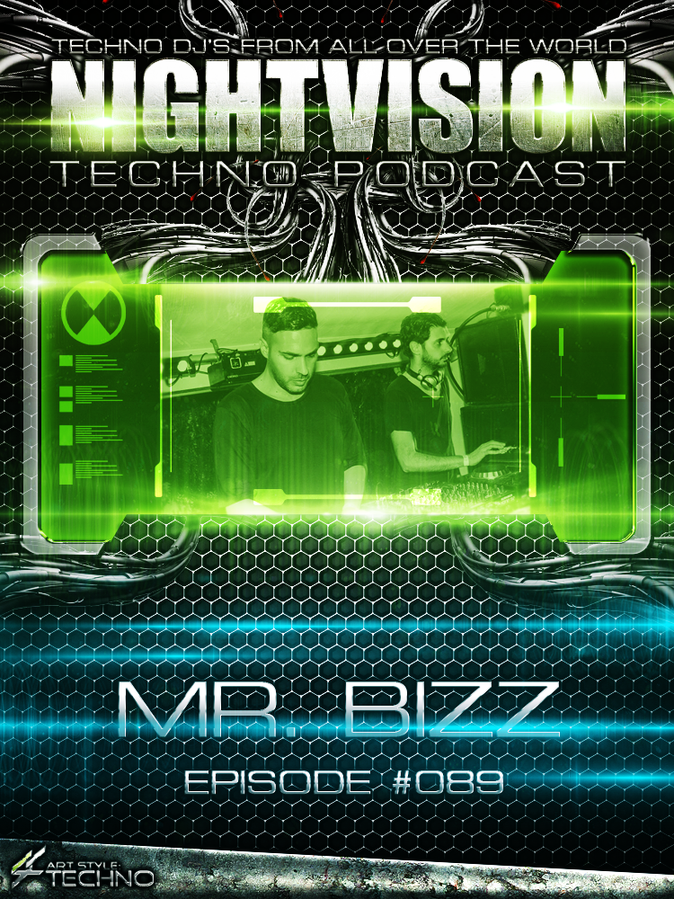 Mr. Bizz [ITA] - NightVision Techno Podcast 89 Pt.2 episode artwork