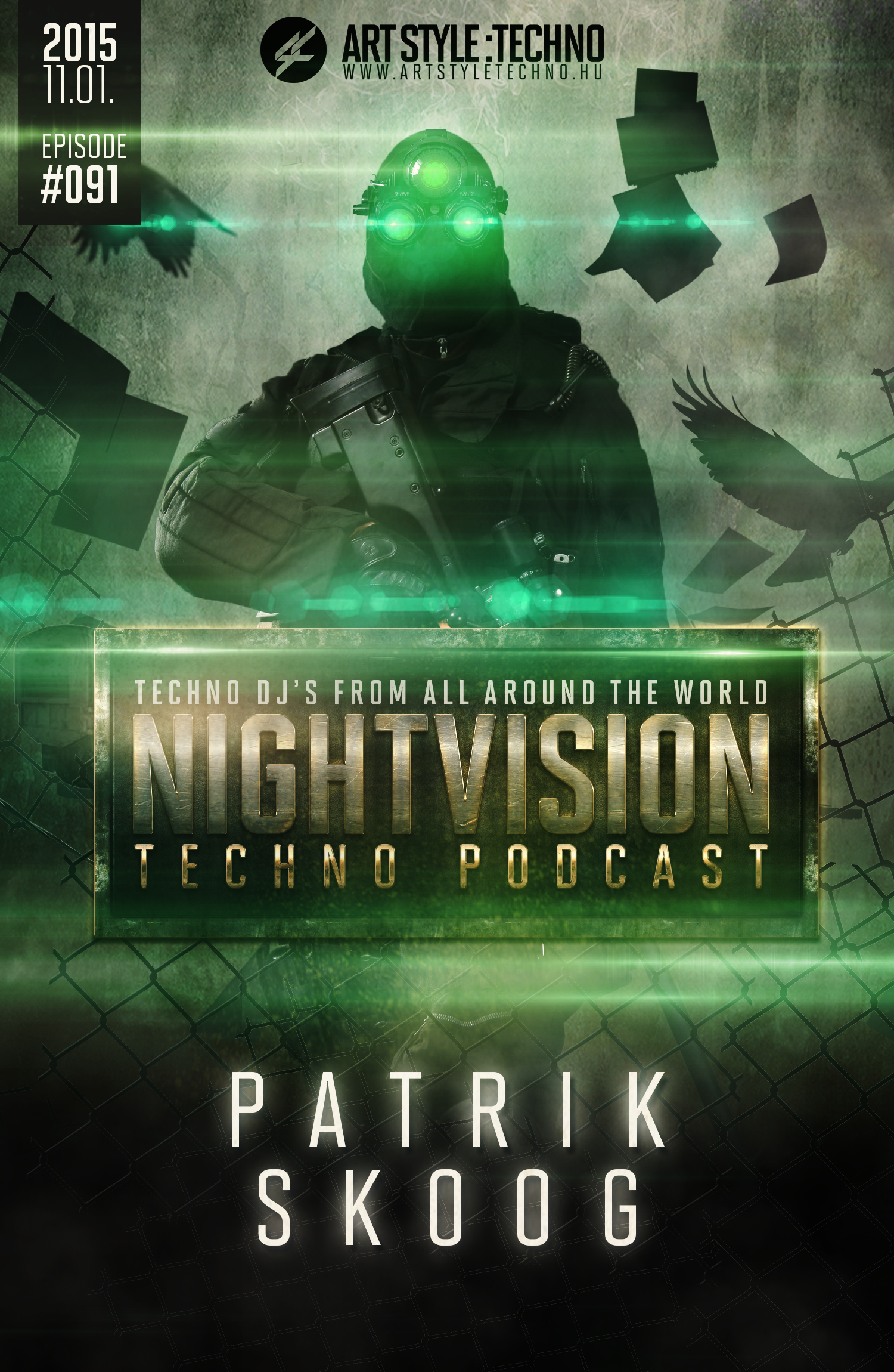 Patrik Skoog [DE] - NightVision Techno Podcast 91 Pt.2