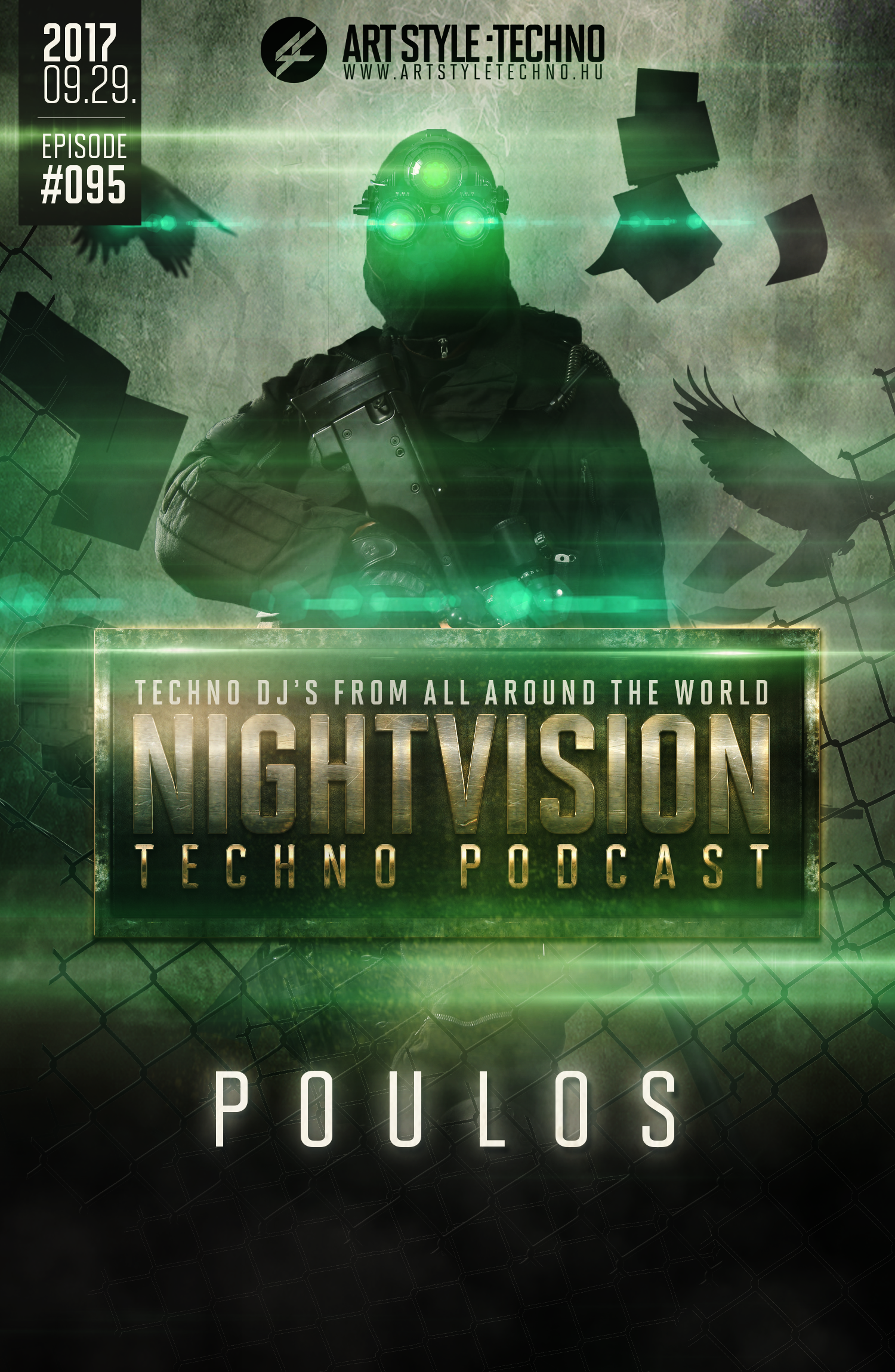 Poulos [HU] - NightVision Techno Podcast 95 Pt.3