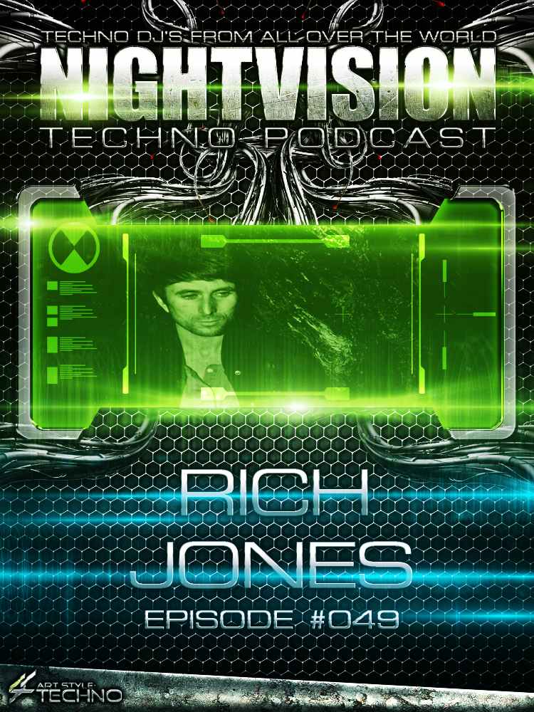 Rich Jones aka Operator [UK] - NightVision Techno Podcast 49 Pt.3 episode artwork