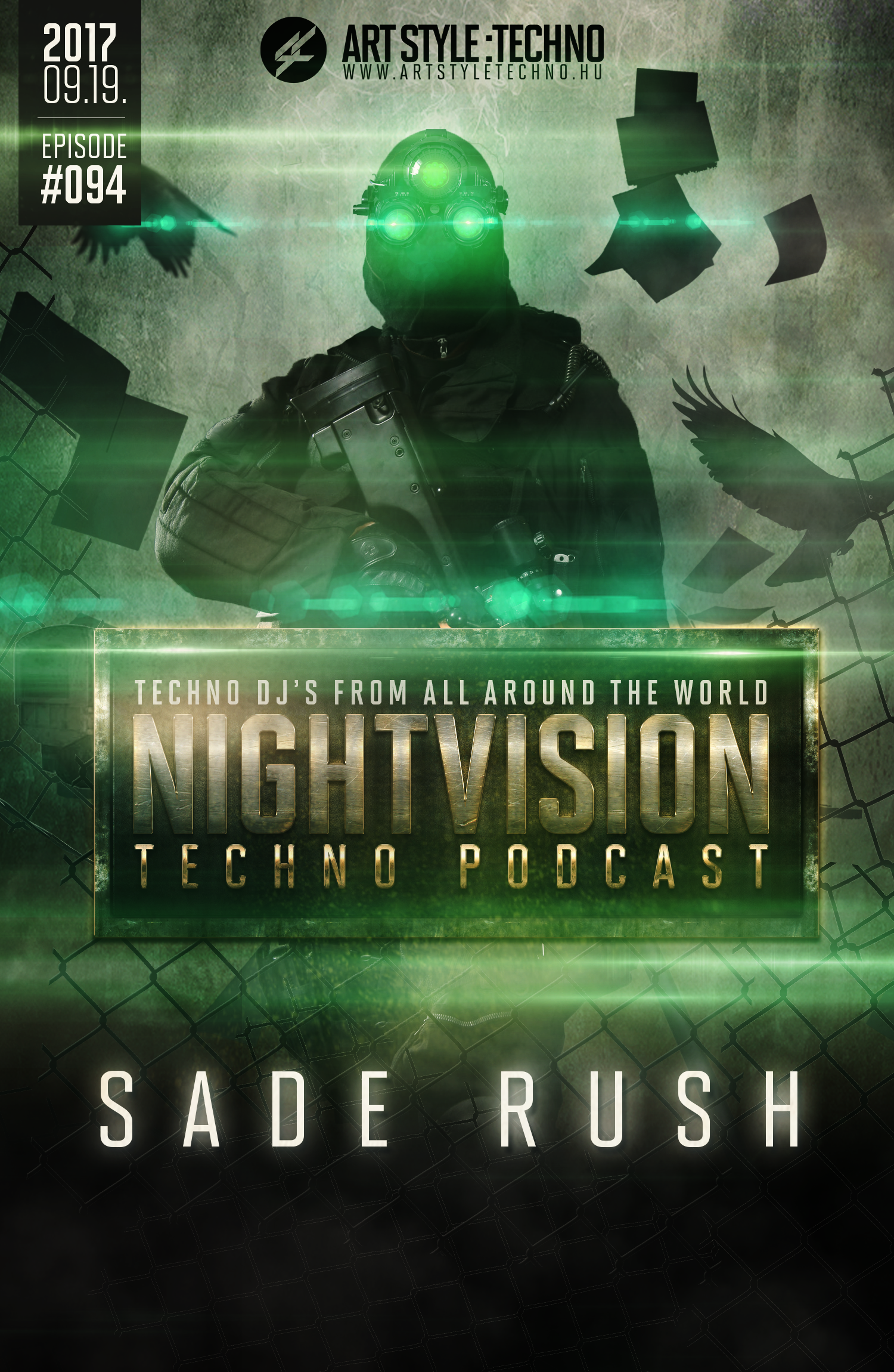 Sade Rush [HU] - NightVision Techno Podcast 94 Pt.1 episode artwork