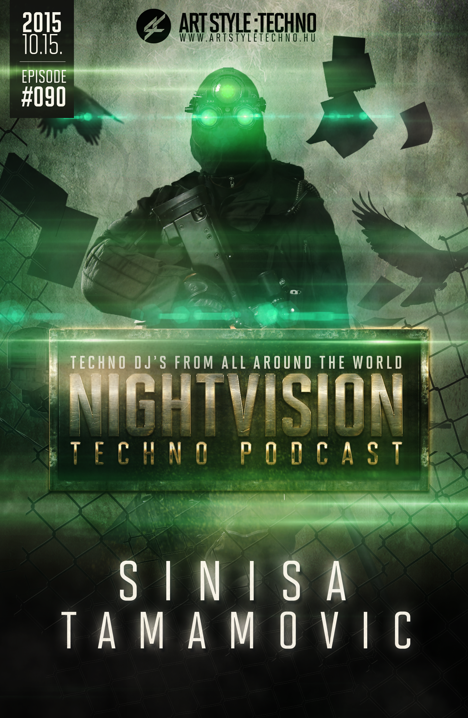 Sinisa Tamamovic [UK] - NightVision Techno Podcast 90 Pt.2 episode artwork